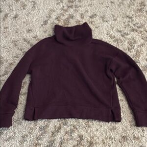 CALIA by Carrie Underwood Purple Cowl Neck Sweater
